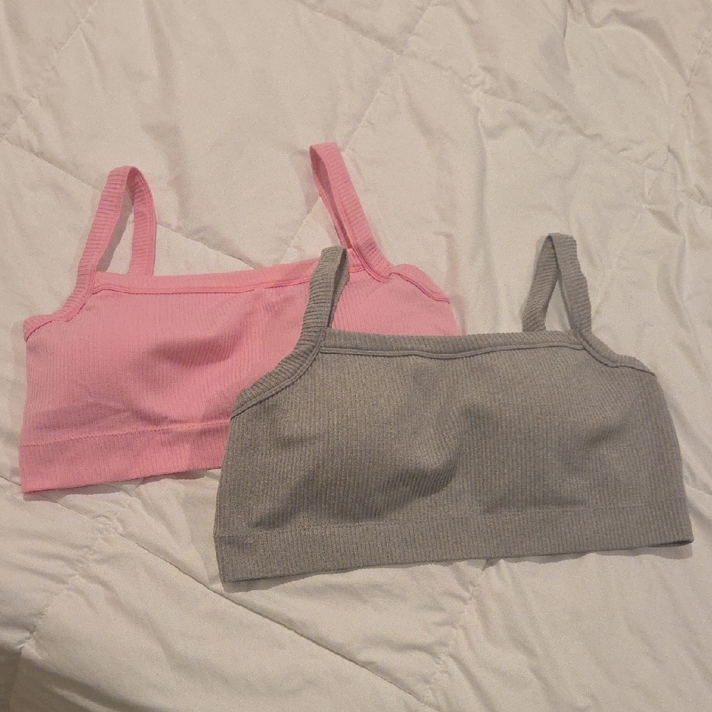 Torrid Size 2 Ribbed Bralettes